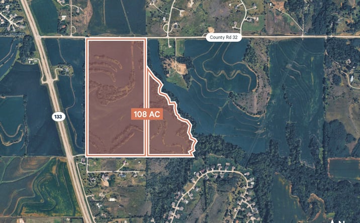 Pictures of Land property located at State Highway 133 & County Road 32, Blair, NE 68008 for sales - image #1