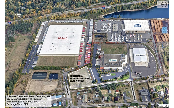 Pictures of Land property located at Robert Thompson Road, Fords Prairie, WA 98531 for sales - image #1