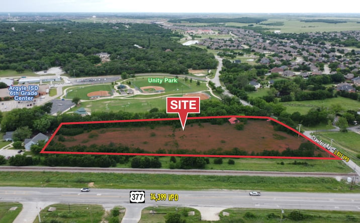Pictures of Land property located at 801 W. Front St., Argyle, TX 76226 for sales - image #1