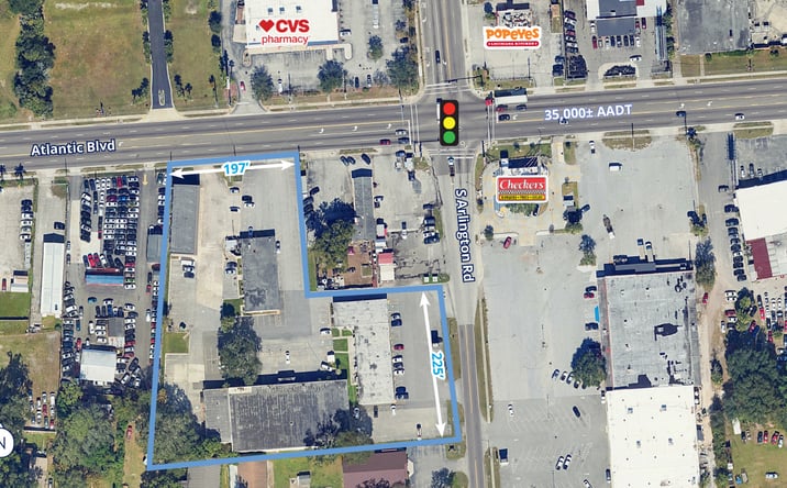 Pictures of Retail property located at 7402 Atlantic Boulevard, Jacksonville, FL 32211 for sales - image #1