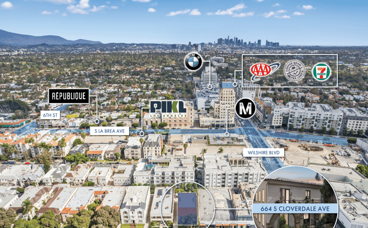 Pictures of Multifamily property located at 664 S Cloverdale Avenue, Los Angeles, CA 90036 for sales - image #1