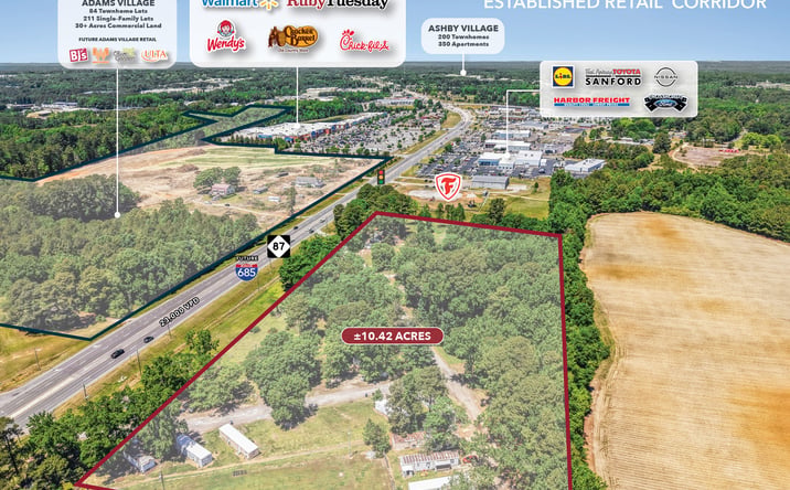 Pictures of Land property located at 3906 NC 87, Sanford, NC 27332 for sales - image #1