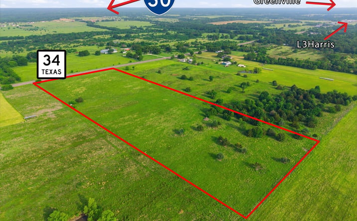 Pictures of Land property located at S Hwy 34, Quinlan, TX 75474 for sales - image #1