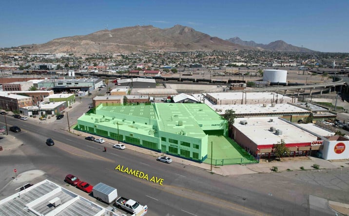 Pictures of Retail, Industrial property located at 2401 ALAMEDA AVE, EL PASO, TX 79901 for sales - image #1