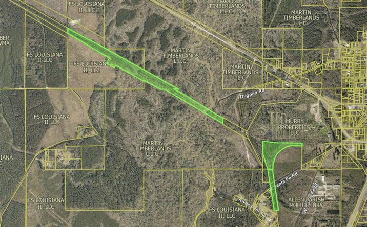 Pictures of Land property located at TBD W Santa Fe Rd., Oakdale, LA 71463 for sales - image #1