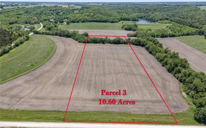 Pictures of Land property located at 10.60 Acres N 800 Road, Baldwin City, KS 66006 for sales - image #1