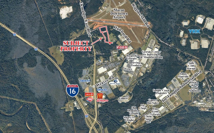 Pictures of Land property located at 2091 Hubbard Road, Tracts A & D, Macon, GA 31217 for sales - image #1