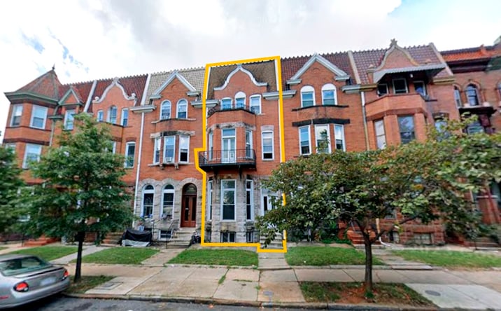 Pictures of Multifamily property located at 3306 Auchentoroly Terrace, Baltimore, MD 21217 for sales - image #1