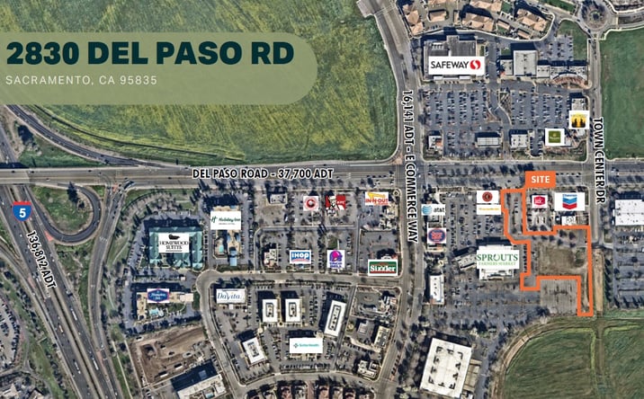 Pictures of Retail, Land property located at 2830 DEL PASO RD, SACRAMENTO, CA 95834-9682 for sales - image #1