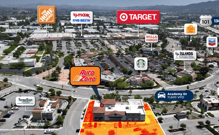 Pictures of Retail property located at 1007 ACADEMY DR, THOUSAND OAKS, CA 91320-1123 for sales - image #1