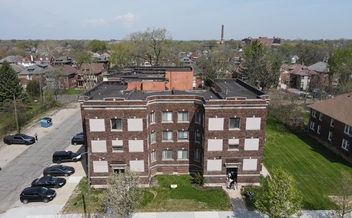 Pictures of Multifamily property located at 1400 Seward Avenue, Detroit, MI 48206 for sales - image #1