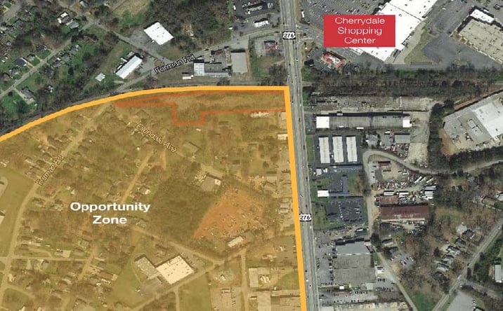 Pictures of Land property located at Poinsett Highway, Greenville, SC 29609 for sales - image #1