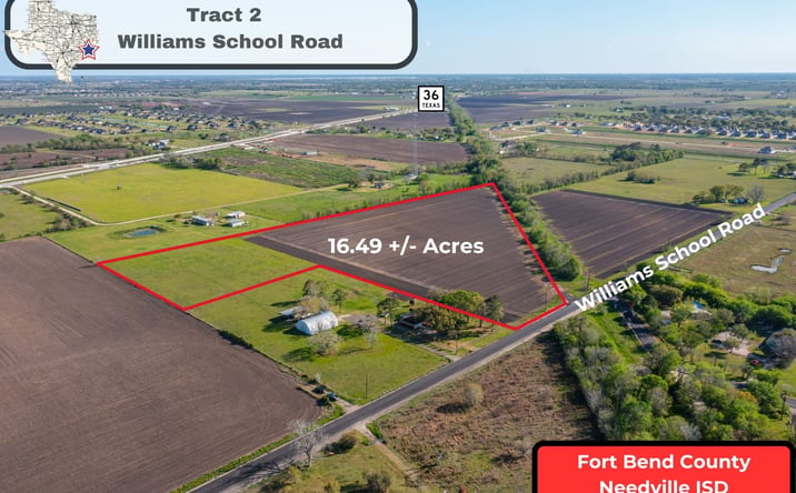 Pictures of Land property located at Tract 2 Williams School Rd, Needville, TX 77461 for sales - image #1
