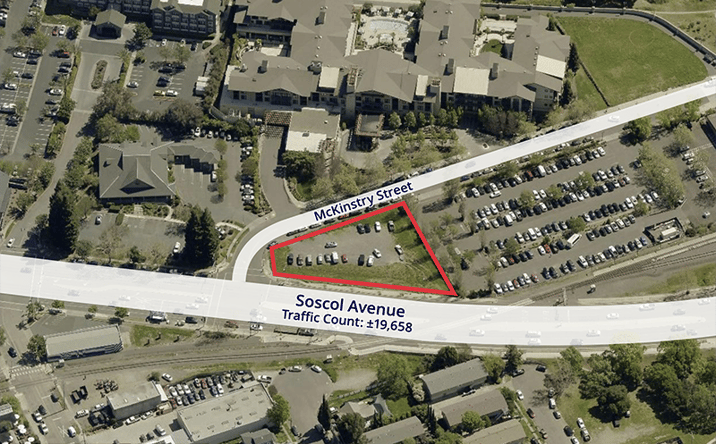 Pictures of Retail, Land property located at Soscol Avenue and McKinstry Street, Napa, CA 94559 for sales - image #1