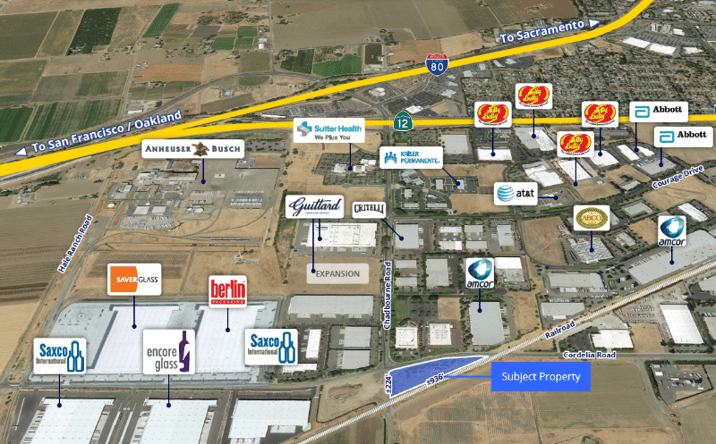 Pictures of Land property located at Cordelia Road at Chadbourne Road, Fairfield, CA 94534 for sales - image #1