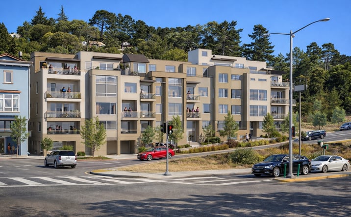 Pictures of Multifamily, Land property located at 1230 Twin Peaks Boulevard, SF, CA 94131 for sales - image #1