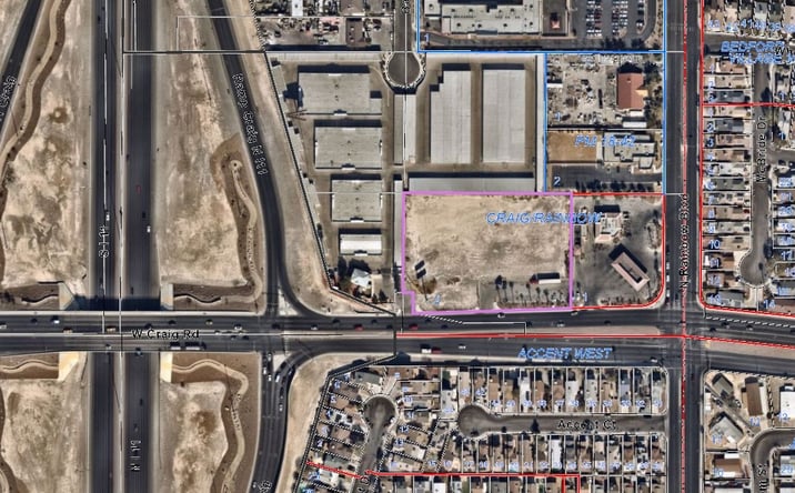 Pictures of Land property located at 6802 West Craig Road, Las Vegas, NV 89130 for sales - image #1