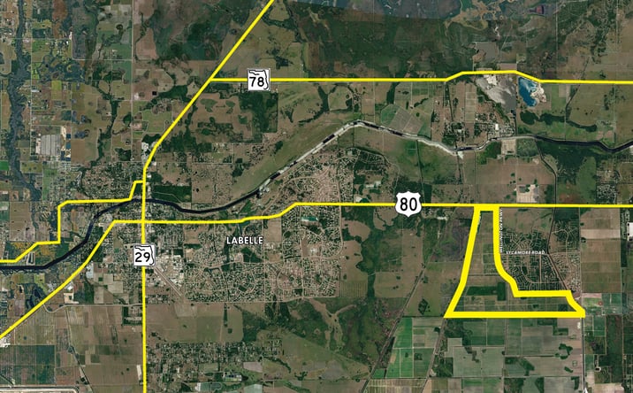 Pictures of Land property located at 2060 Wellington Parkway, Port LaBelle, FL 33935-4645 for sales - image #1