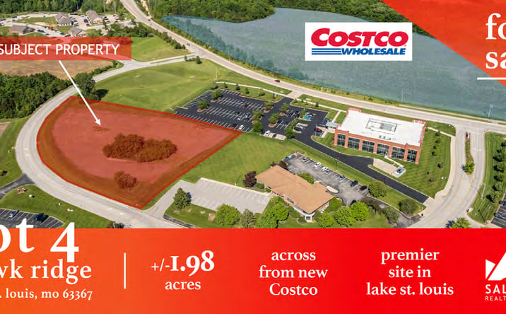 Pictures of Land property located at Lot 4 Hawk Ridge Circle, Lake Saint Louis, MO 63367 for sales - image #1