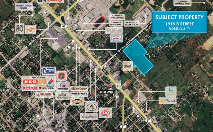 Pictures of Land property located at 1918 B St, Floresville, TX 78114 for sales - image #1