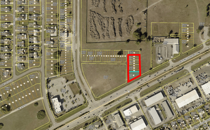 Pictures of Land property located at 939 Pine Island Road, Cape Coral, FL 33909 for sales - image #1