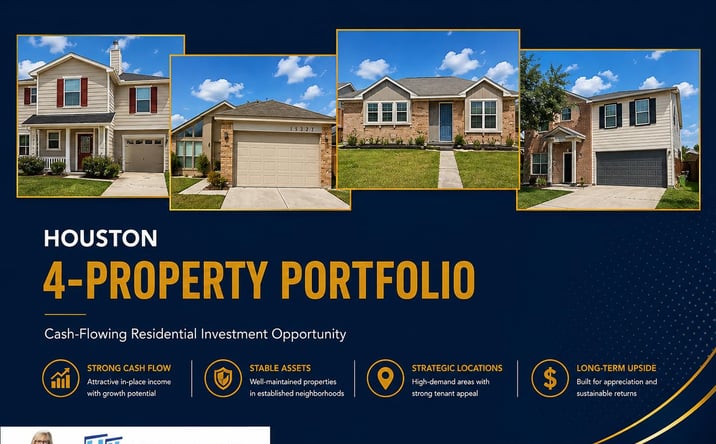 Pictures of Multifamily property located at 15227 Beechnut St, Houston, TX 77083, 5737 Alvarado Dr, Houston, TX 77033, 2622 Skyview Shadows Ct, Houston, TX 77047, 3919 Hollow Cove Ln, Richmond, TX 77406 for sales - image #1