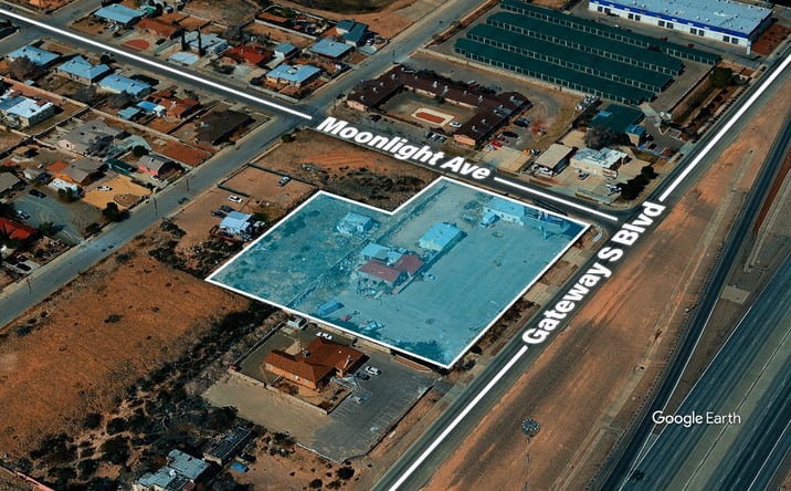 Pictures of Land property located at 8831 Gateway South Boulevard, El Paso, TX 79904 for sales - image #1