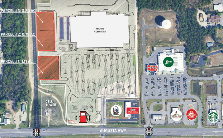 Pictures of Land property located at 2474 Augusta Highway, Lexington, SC 29072 for sales - image #1