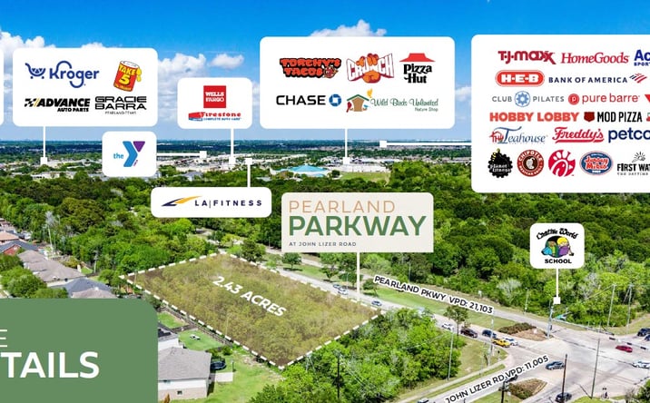Pictures of Land property located at Pearland Pkwy & John Lizer Rd, Pearland, TX 77581-5905 for sales - image #1