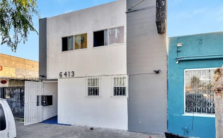 Pictures of Multifamily property located at 6413 S Vermont, Los Angeles, CA 90044 for sales - image #1