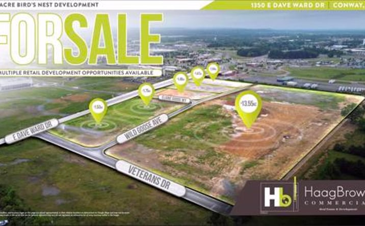 Pictures of Land property located at 1350 E Dave Ward Dr, Conway, AR 72032 for sales - image #1
