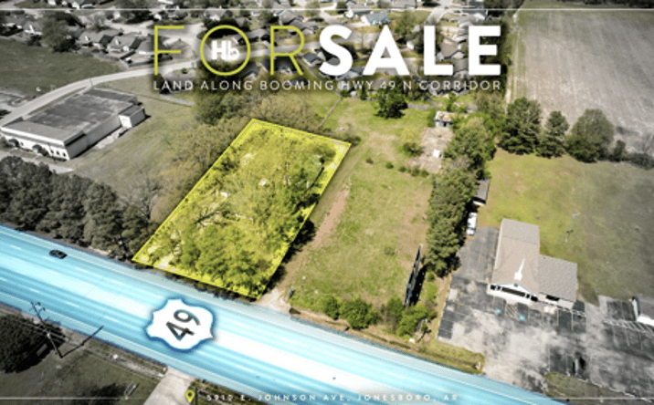 Pictures of Land property located at 5900 & 5910 E. Johnson Avenue, Jonesboro, AR 72401 for sales - image #1