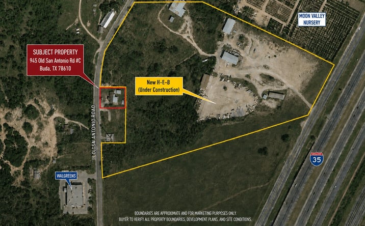 Pictures of Retail, Mixed Use, Land property located at 945 Old San Antonio Road, Buda, TX 78610 for sales - image #1