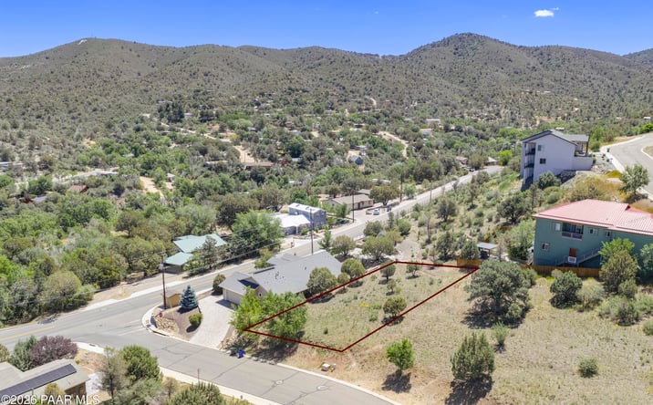 Pictures of Land property located at 205 Newport Drive, Prescott, AZ 86303 for sales - image #1