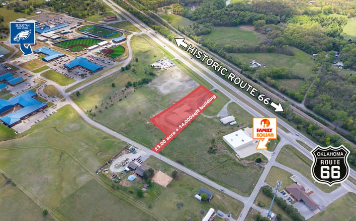 Pictures of Industrial, Land property located at 16051 S Highway 66, Claremore, OK 74017 for sales - image #1