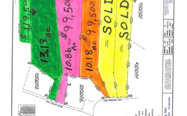 Pictures of Land property located at Tract 4 Medon Malesus Road, Medon, TN 38356 for sales - image #1