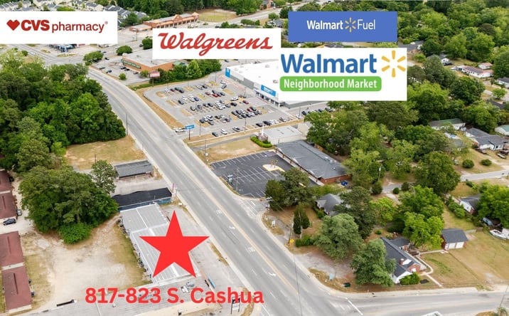 Pictures of Retail property located at 823 S Cashua Drive, Florence, SC 29501 for sales - image #1
