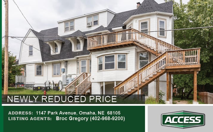 Pictures of Multifamily property located at 1147 Park Avenue, Omaha, NE 68105 for sales - image #1