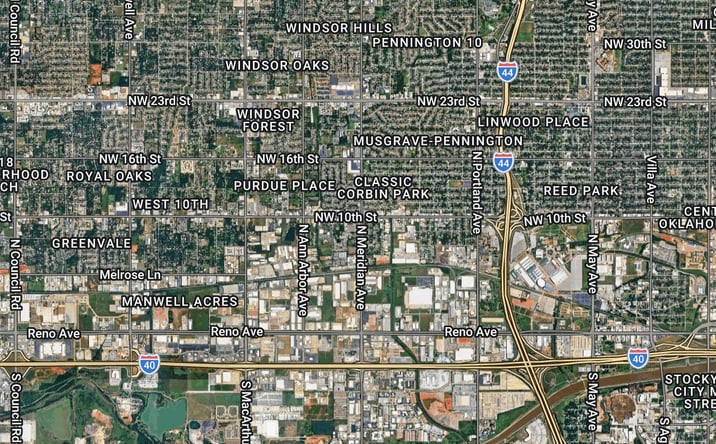 Pictures of Office property located at 1009 North Meridian Avenue, Oklahoma City, OK 73107 for sales - image #1