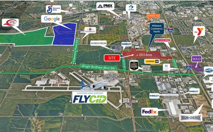 Pictures of Land property located at 8105 18th Street Southwest, Cedar Rapids, IA 52404 for sales - image #1