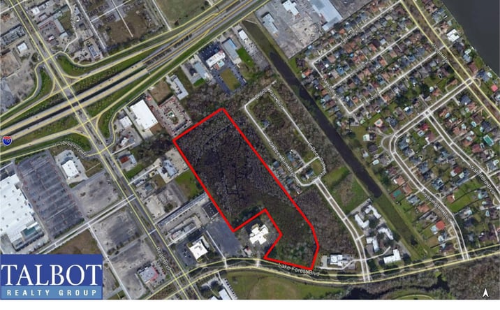 Pictures of Land property located at 10161 Lake Forest Blvd, New Orleans, LA 70127 for sales - image #1