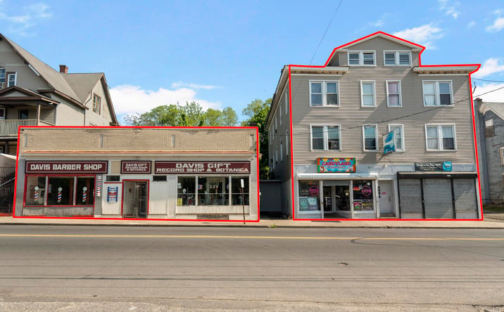 Pictures of Retail, Multifamily, Mixed Use property located at 669 E MAIN ST, WATERBURY, CT 06702-1709 for sales - image #1