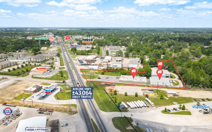 Pictures of Retail, Office, Industrial property located at 6545 Airline Hwy, Baton Rouge, LA 70805 for sales - image #1