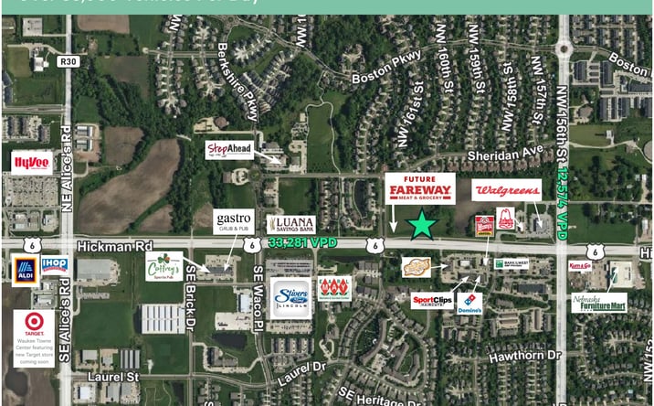 Pictures of Land property located at NEC of 161st Street & Hickman Road, Clive, IA 50325 for sales - image #1