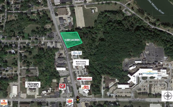 Pictures of Land property located at Martin Luther King Jr Parkway, Des Moines, IA 50309 for sales - image #1
