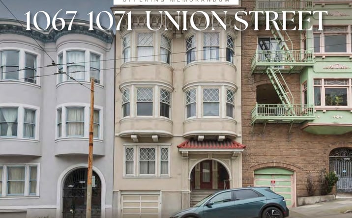 Pictures of Multifamily property located at 1067 Union Street, SF, CA 94133 for sales - image #1