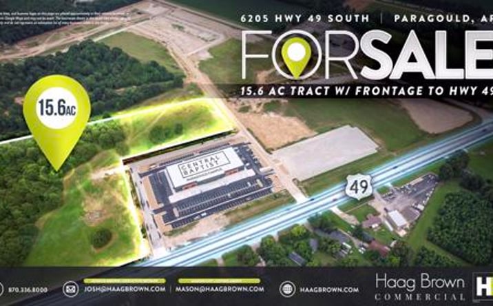 Pictures of Land property located at 6205 Hwy 49 South, Paragould, AR 72450 for sales - image #1