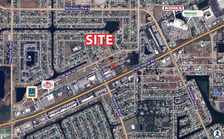 Pictures of Land property located at 1004 Ceitus Terrace, Cape Coral, FL 33991 for sales - image #1