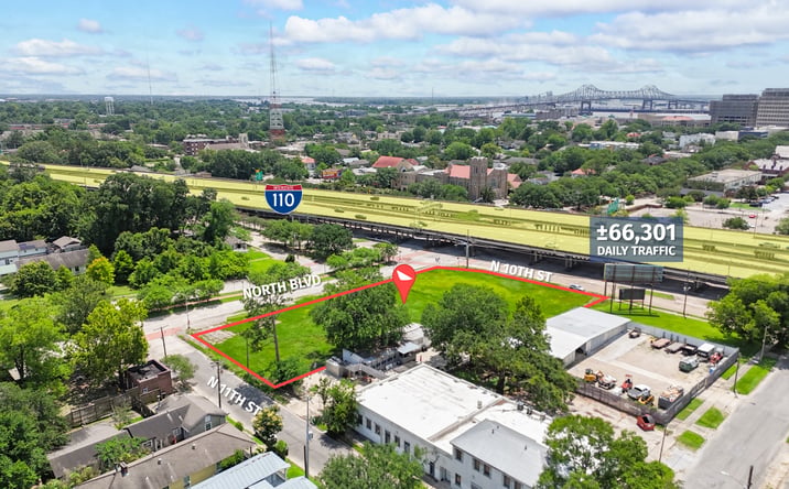 Pictures of Land property located at 1005 North Boulevard, Baton Rouge, LA 70802 for sales - image #1