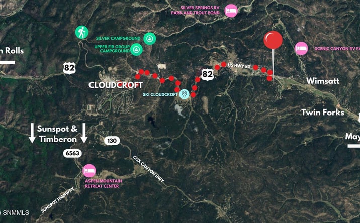 Pictures of Land property located at 123 Canyon Trail, Cloudcroft, NM 88317 for sales - image #1